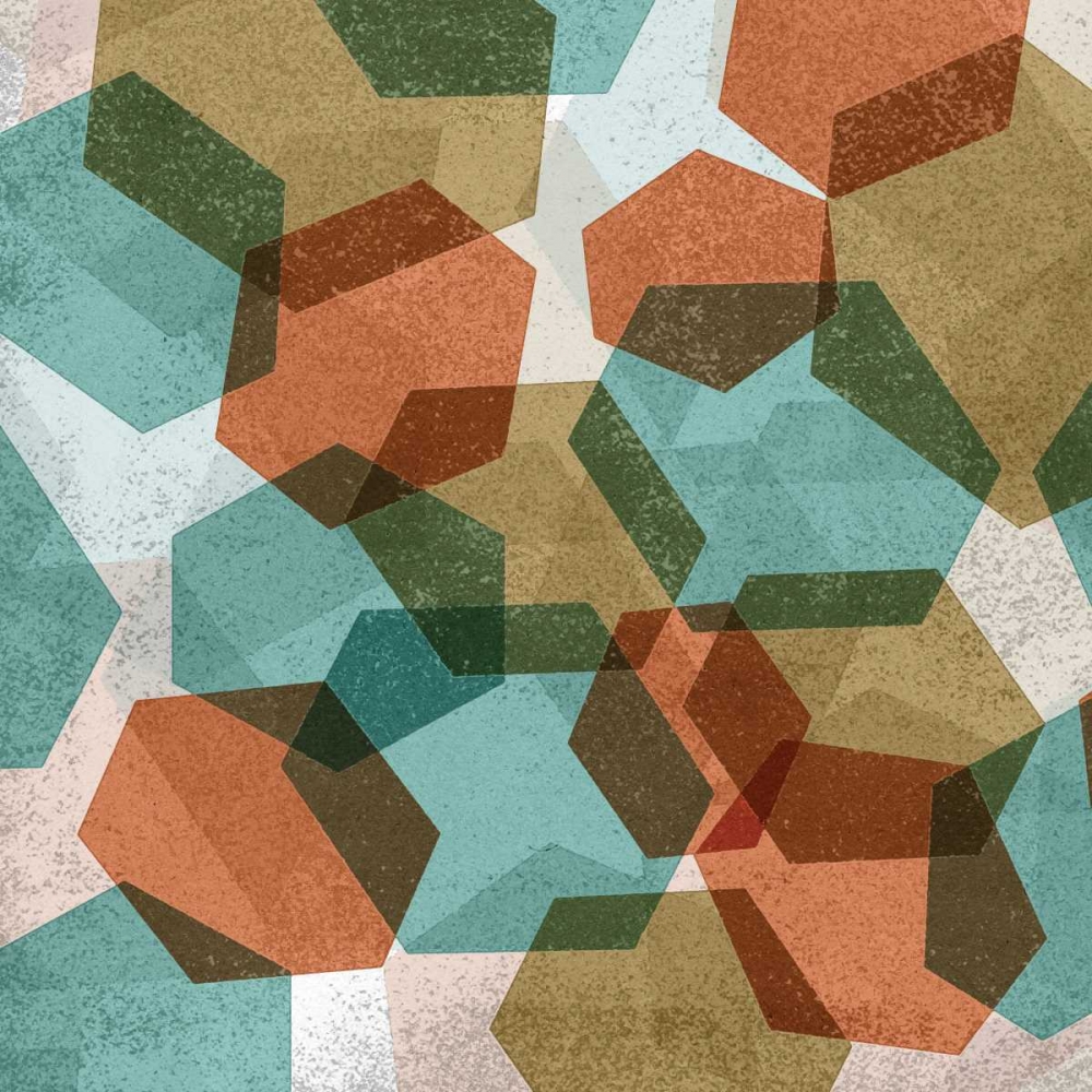 Hexagon Composition II art print by Edward Selkirk for $57.95 CAD
