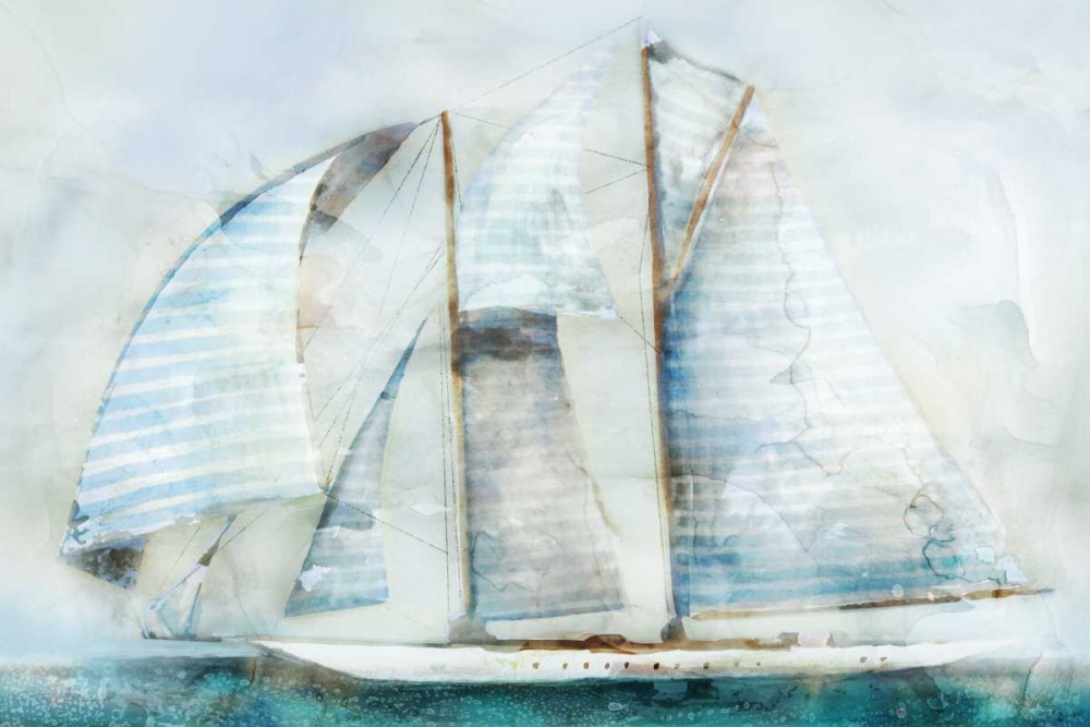 Sailboat Blues art print by Edward Selkirk for $57.95 CAD