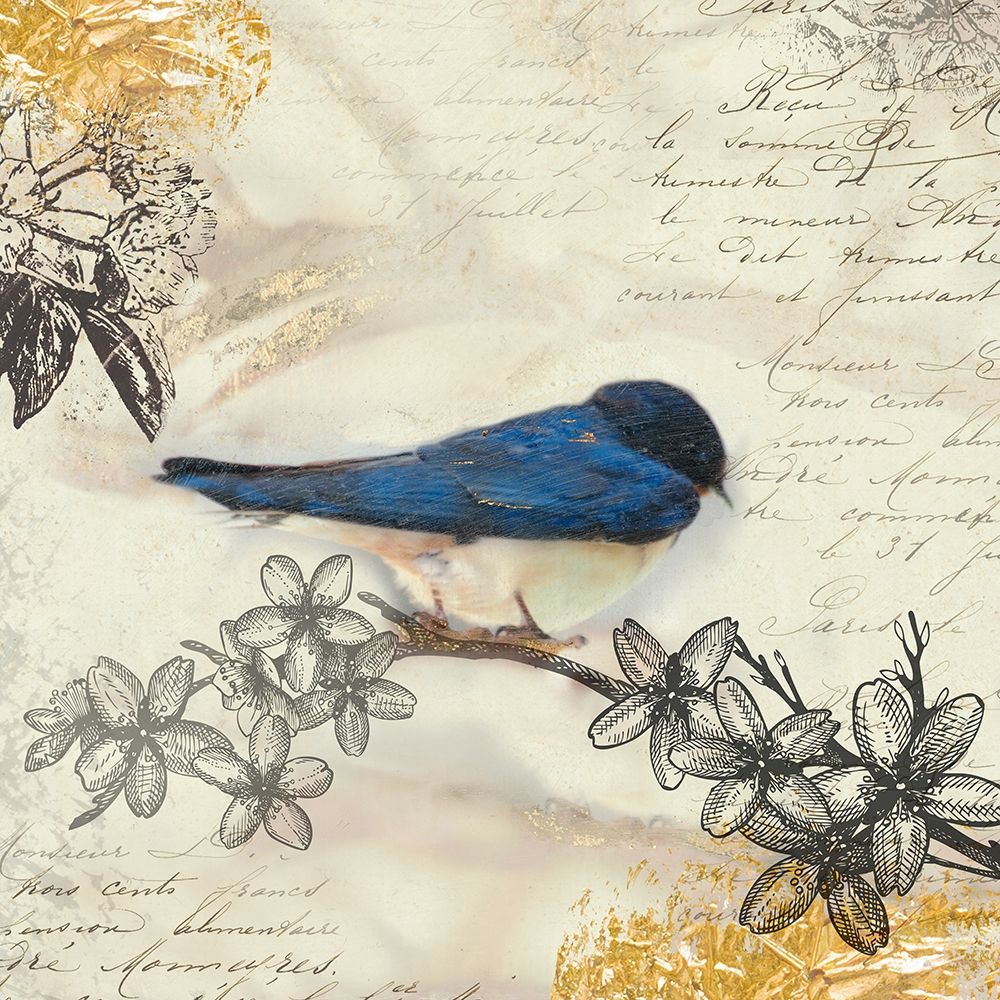 Backyard Birds II art print by Matina Theodosiou for $57.95 CAD