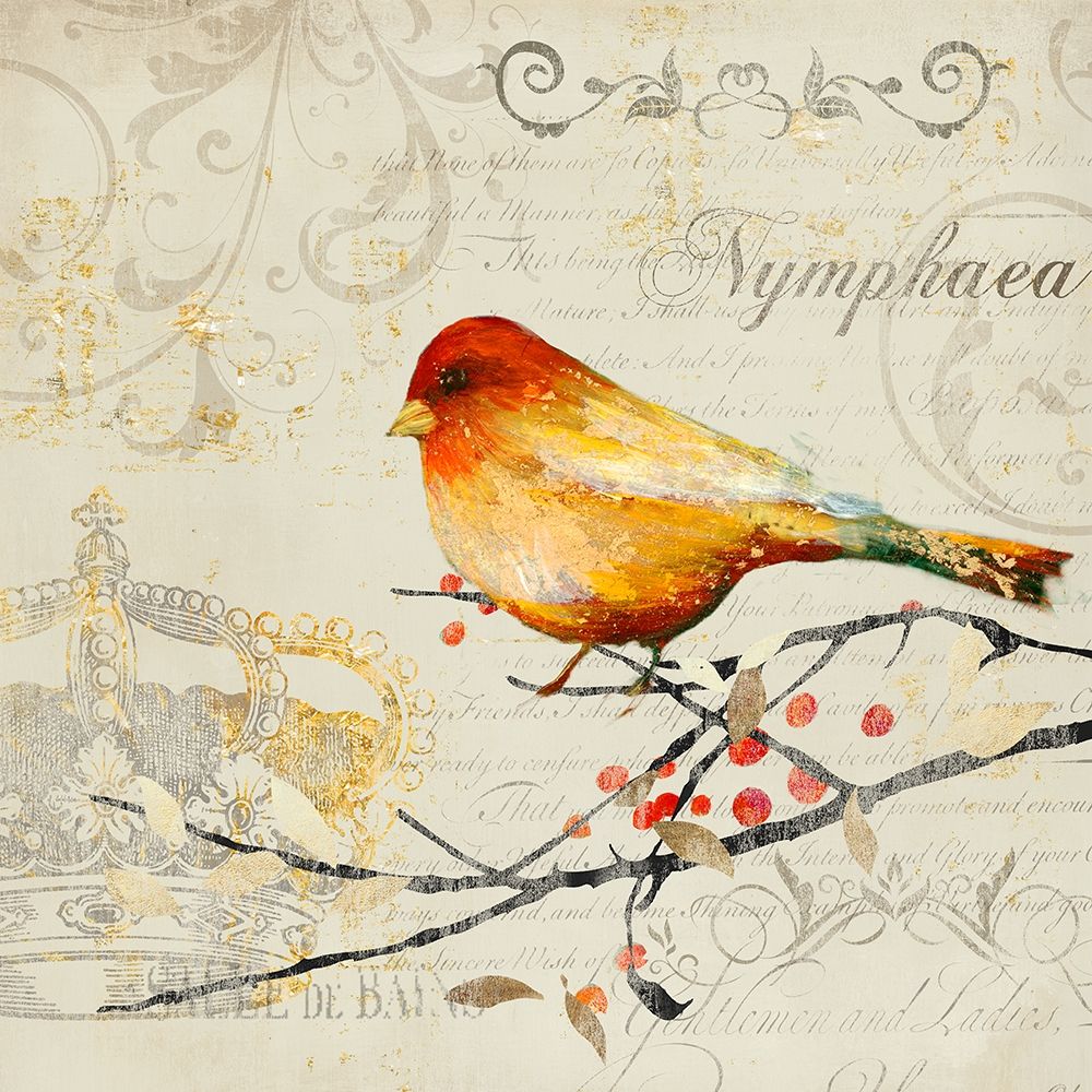Sing Song Bird II art print by Matina Theodosiou for $57.95 CAD