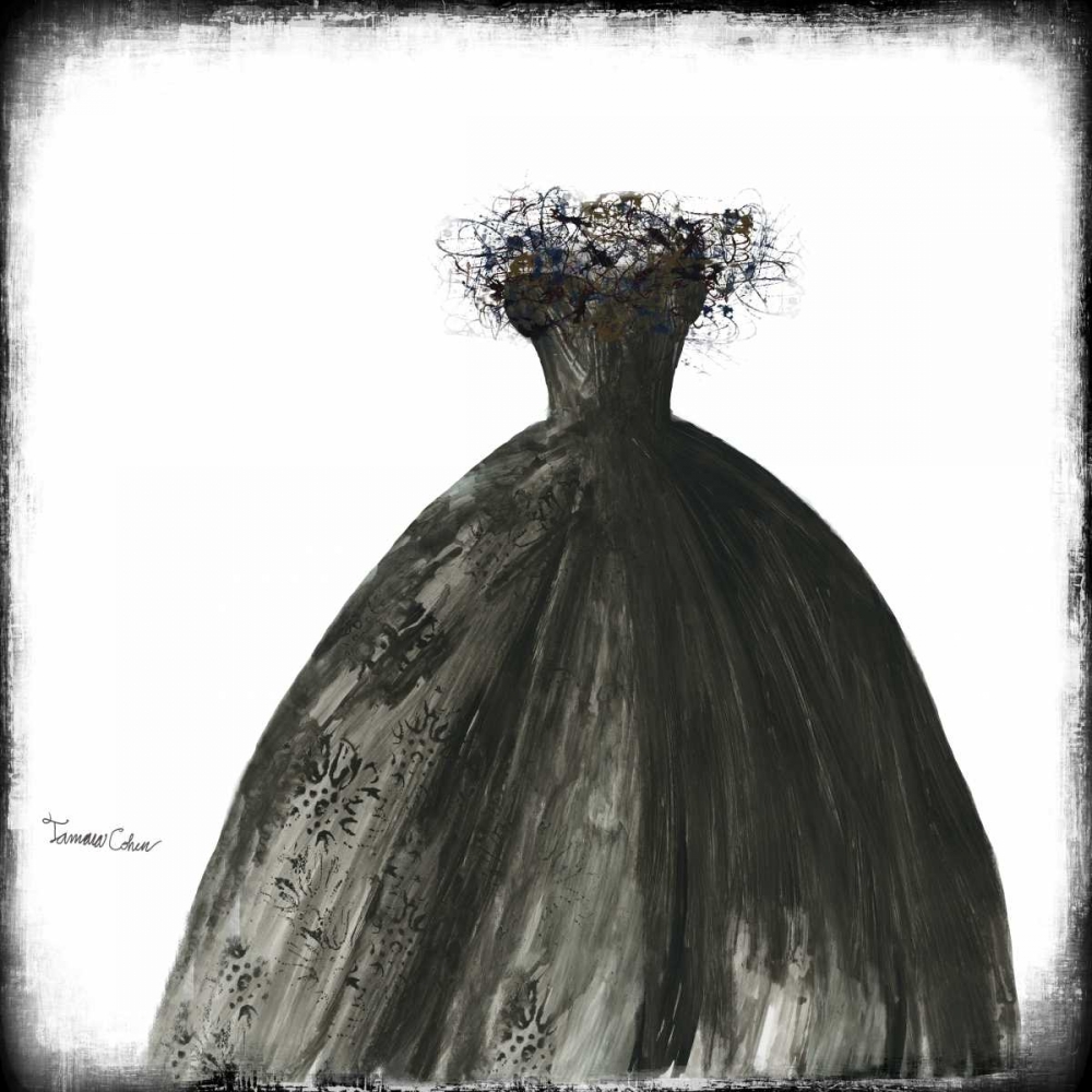 Black Dress I art print by Tamara Cohen for $57.95 CAD