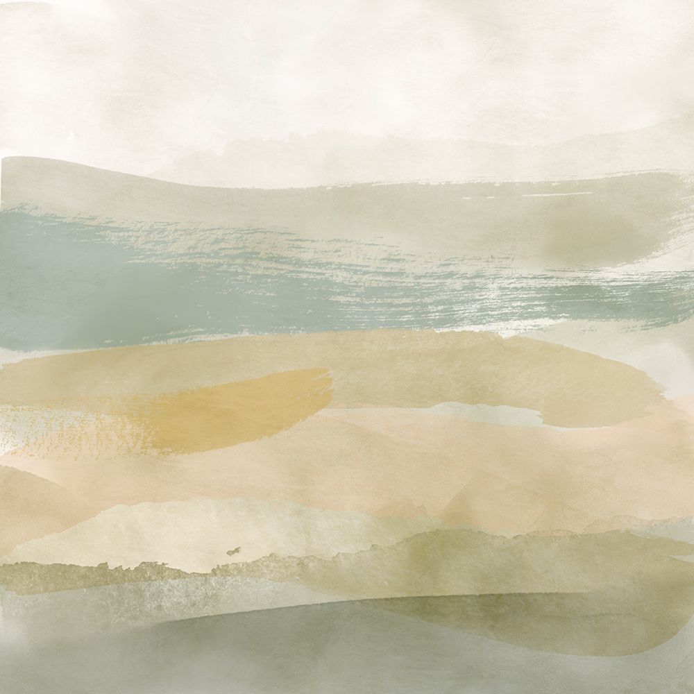 Strokes and Waves II art print by J:L Design for $57.95 CAD