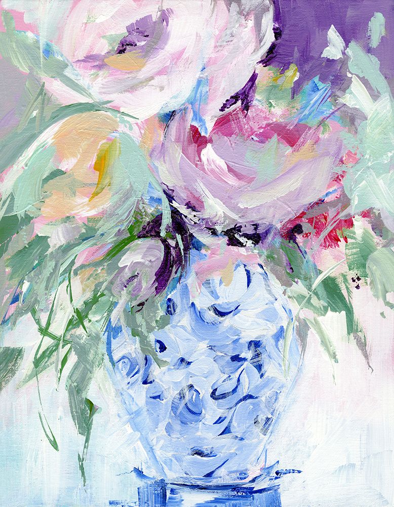 Blissful Bouquet I art print by Susan Pepe for $57.95 CAD
