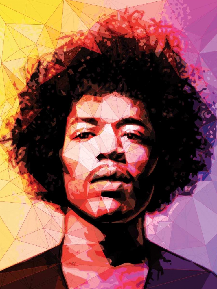 Jimi art print by Enrico Varrasso for $57.95 CAD