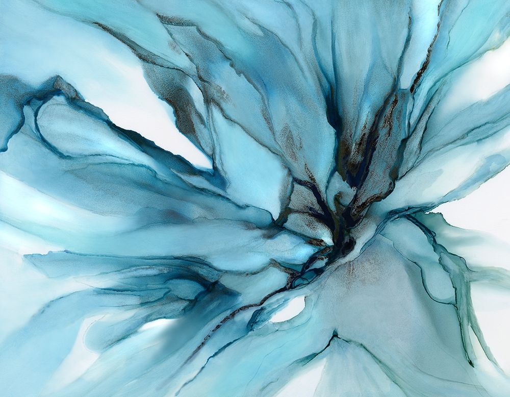 Charisma Blue  art print by Wendy Kroker for $57.95 CAD