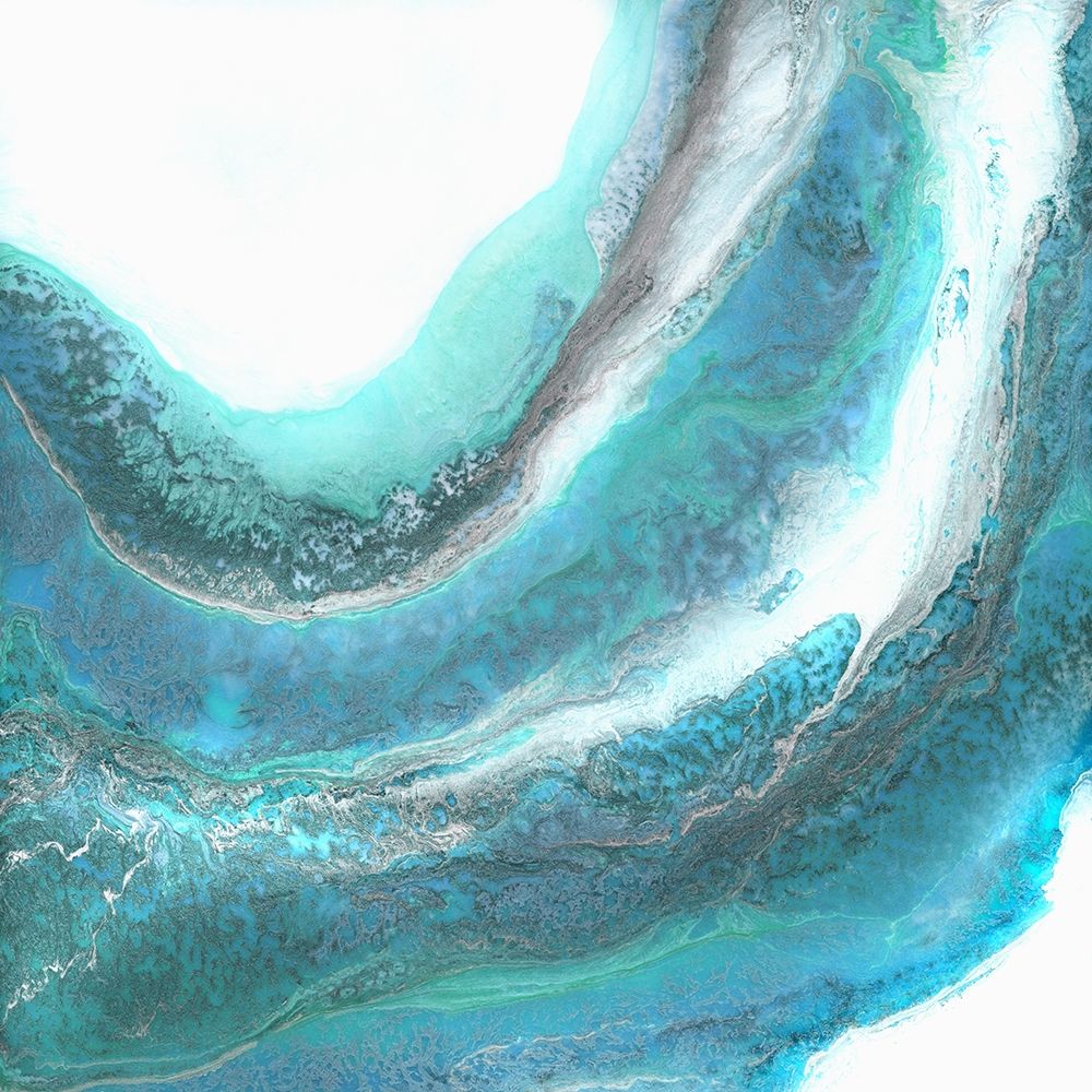 Marble Blue  art print by Wendy Kroker for $57.95 CAD