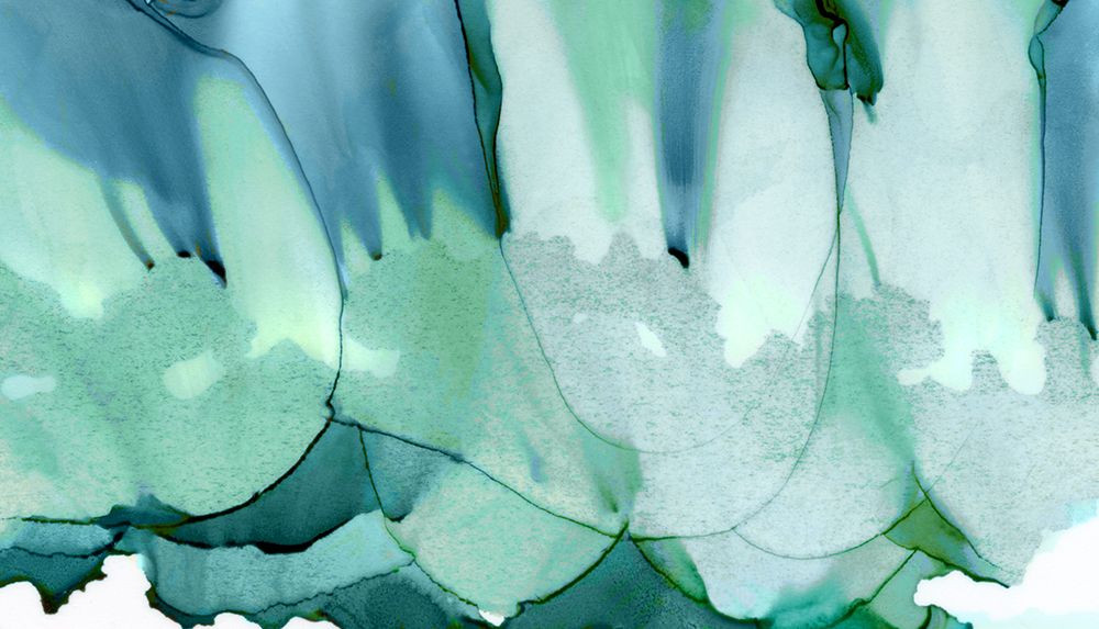 Stained Blue Glass art print by Wendy Kroeker for $57.95 CAD