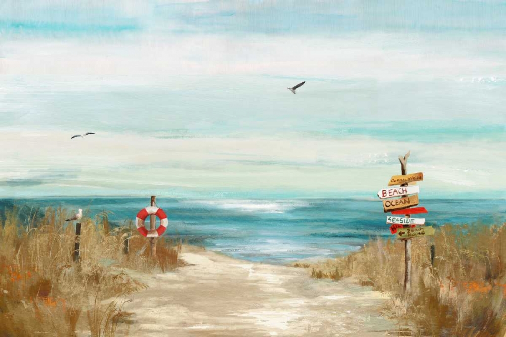 Beach Bird art print by Aimee Wilson for $57.95 CAD