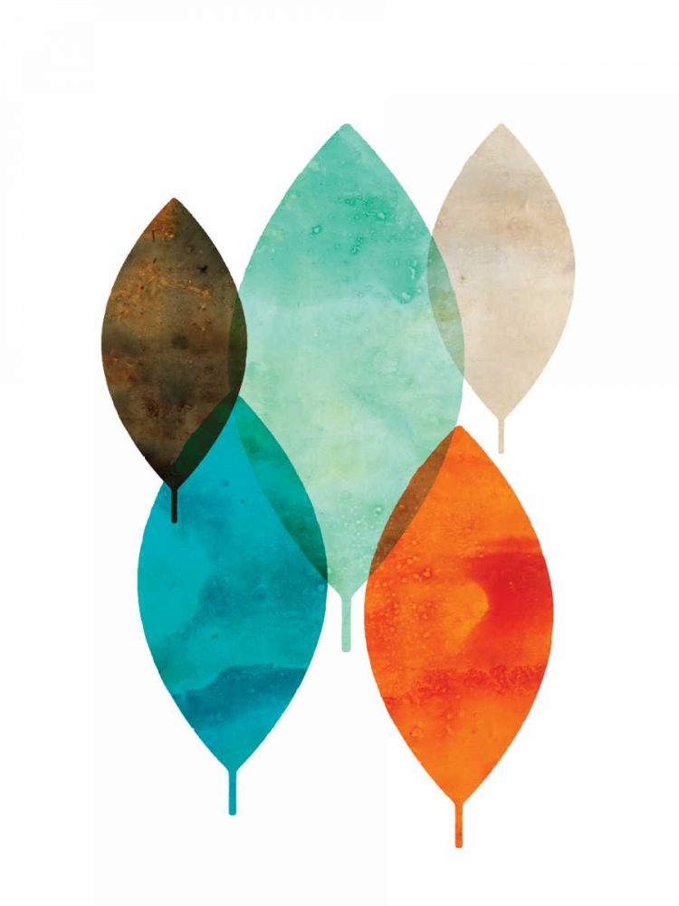 Mod Leaves I art print by Aimee Wilson for $57.95 CAD
