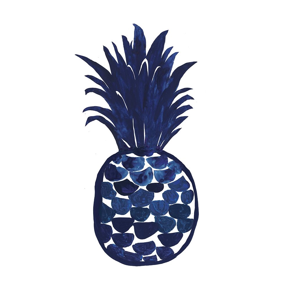 Indigo Pineapple art print by Aimee Wilson for $57.95 CAD