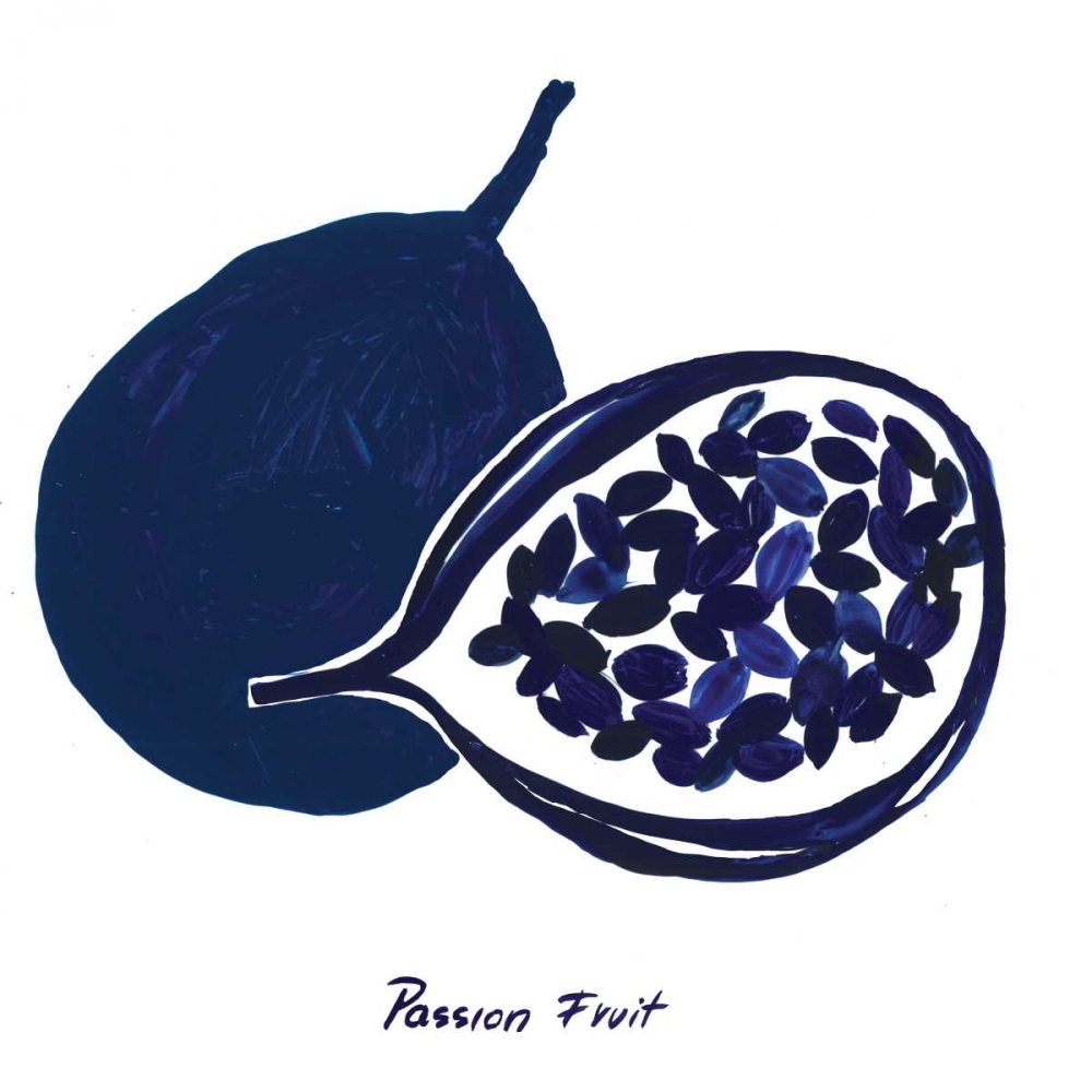 Indigo Passion Fruit art print by Aimee Wilson for $57.95 CAD