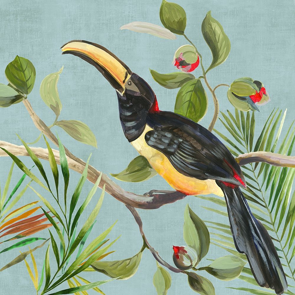 Paradise Toucan II art print by Aimee Wilson for $57.95 CAD