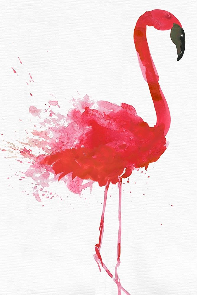 Flamingo Portrait II art print by Aimee Wilson for $57.95 CAD