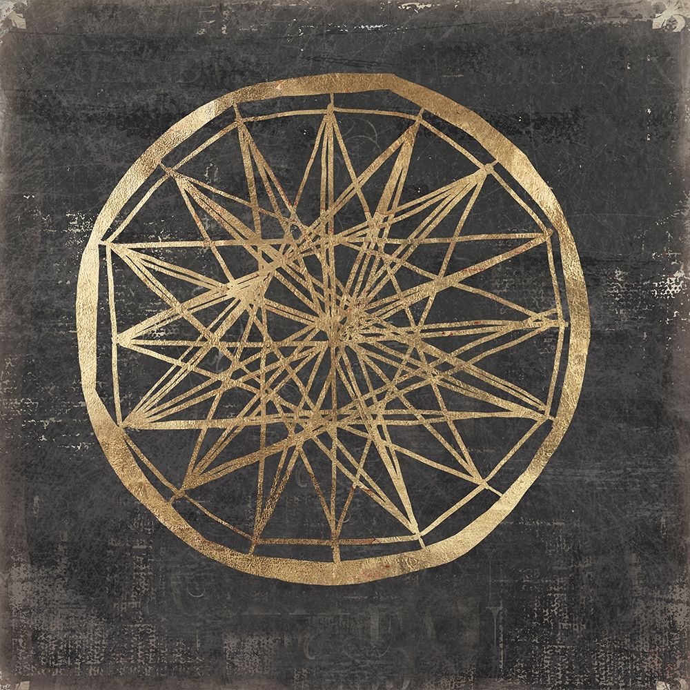 Golden Wheel III  art print by Aimee Wilson for $57.95 CAD