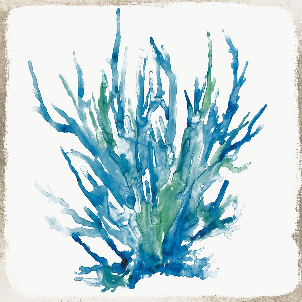 Blue Coral I art print by Aimee Wilson for $57.95 CAD