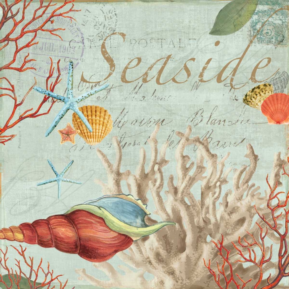 Seaside - Mini art print by Aimee Wilson for $57.95 CAD