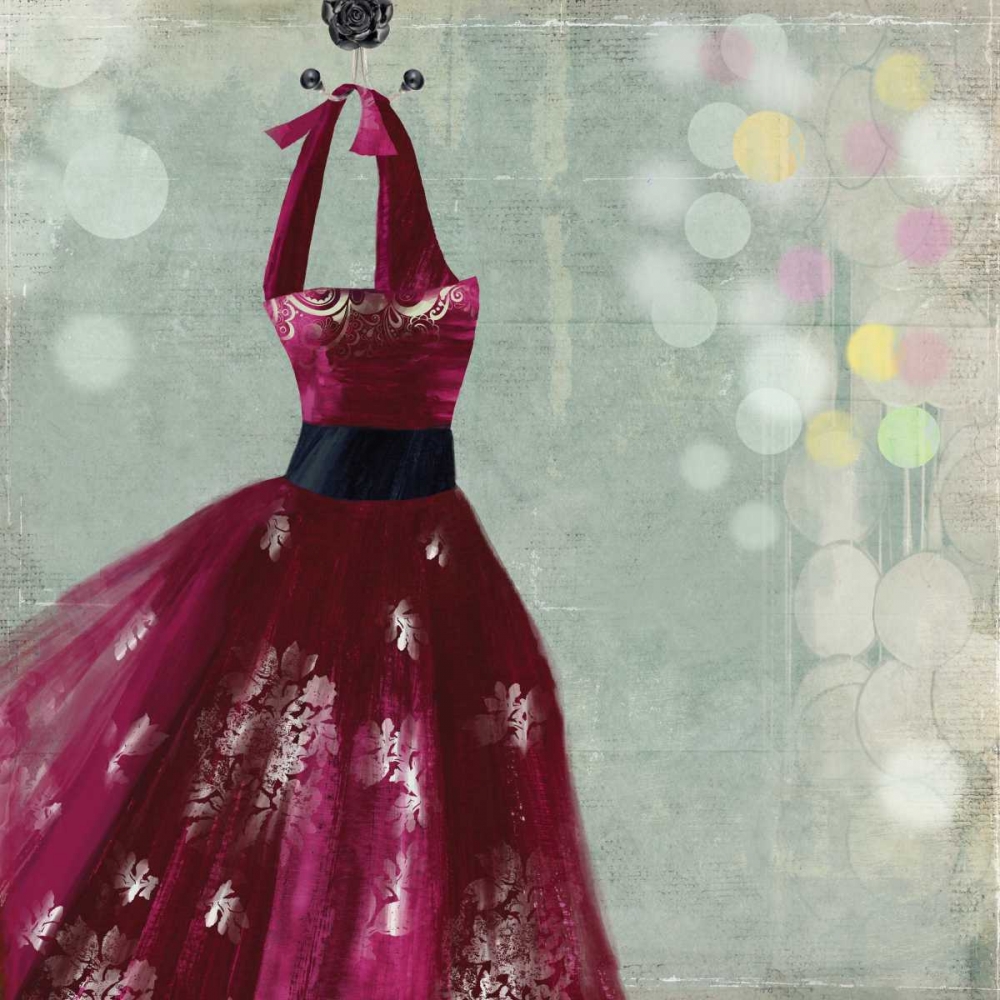 Fuschia Dress II art print by Aimee Wilson for $57.95 CAD