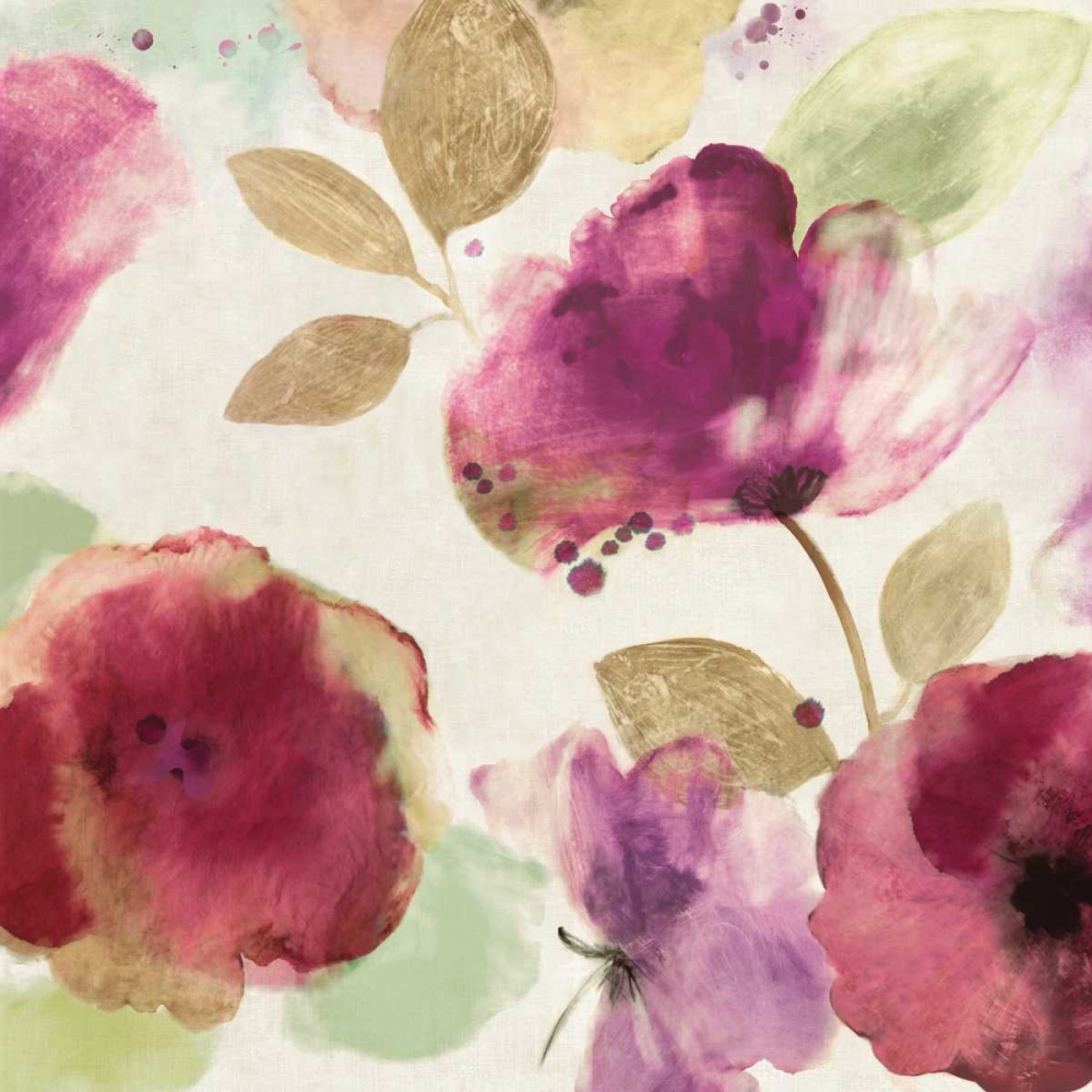 Watercolour Florals I art print by Aimee Wilson for $57.95 CAD