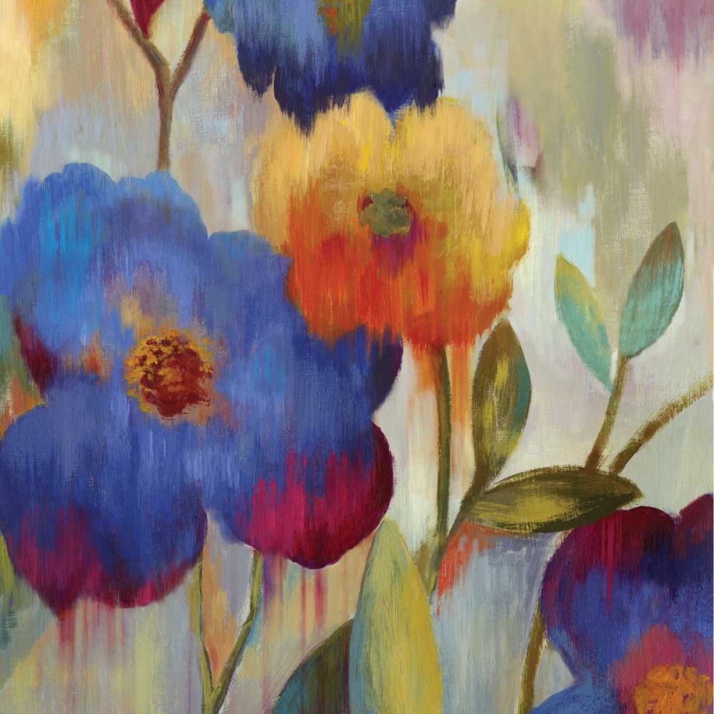 Ikat Florals I art print by Aimee Wilson for $57.95 CAD