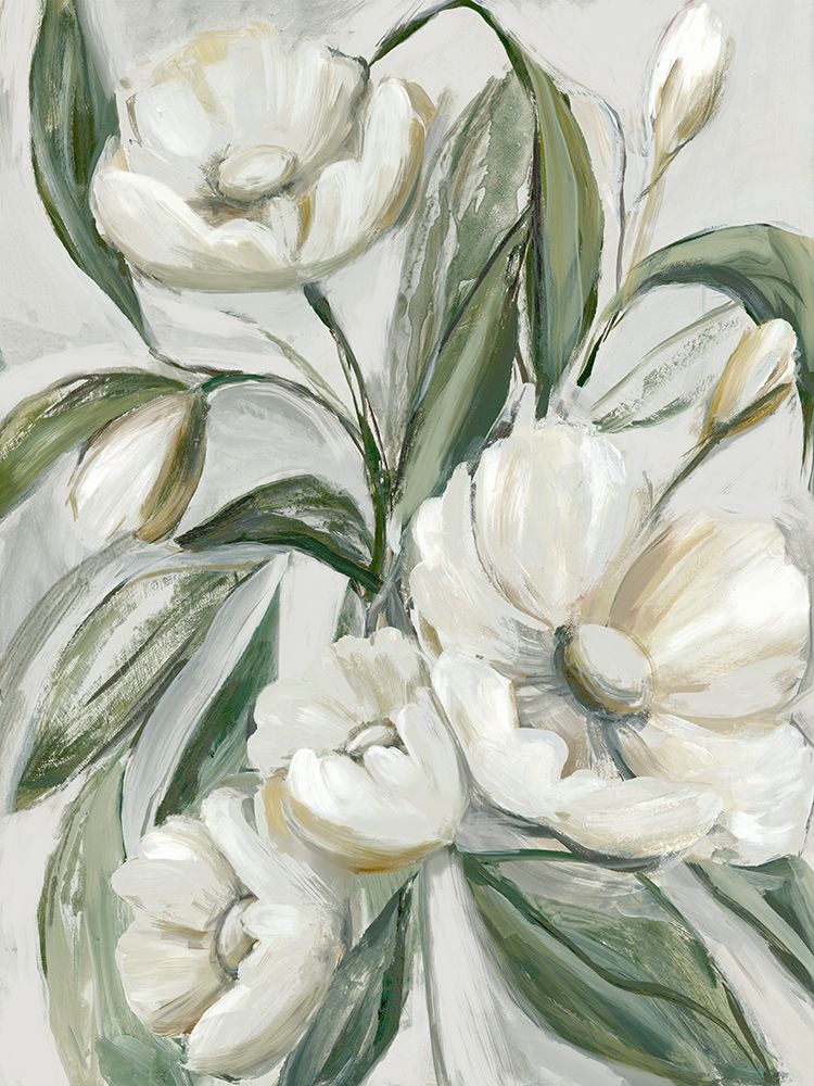 Pearly Petals I art print by Hannah Dawson for $57.95 CAD