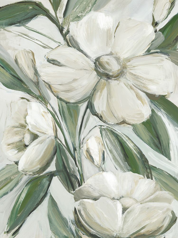 Pearly Petals II art print by Hannah Dawson for $57.95 CAD