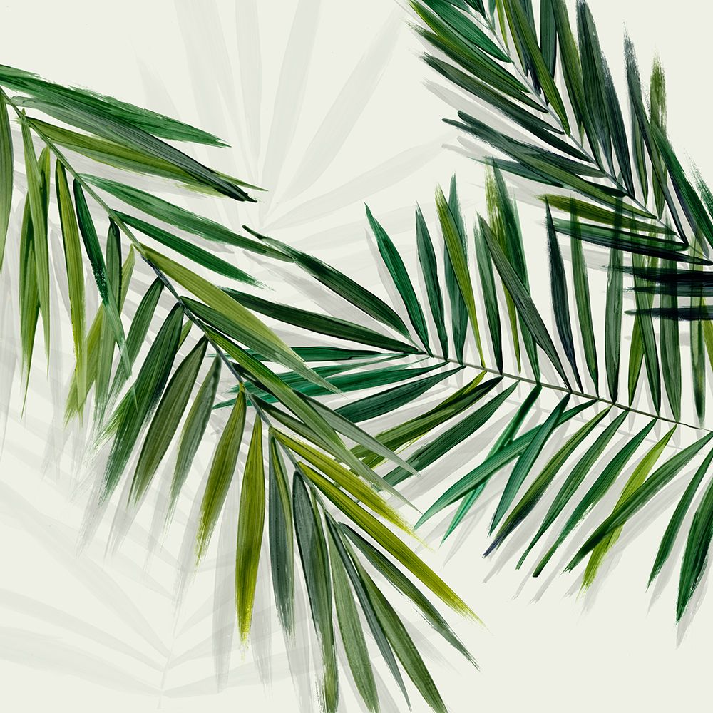 Swaying Green Palms I art print by Hannah Dawson for $57.95 CAD