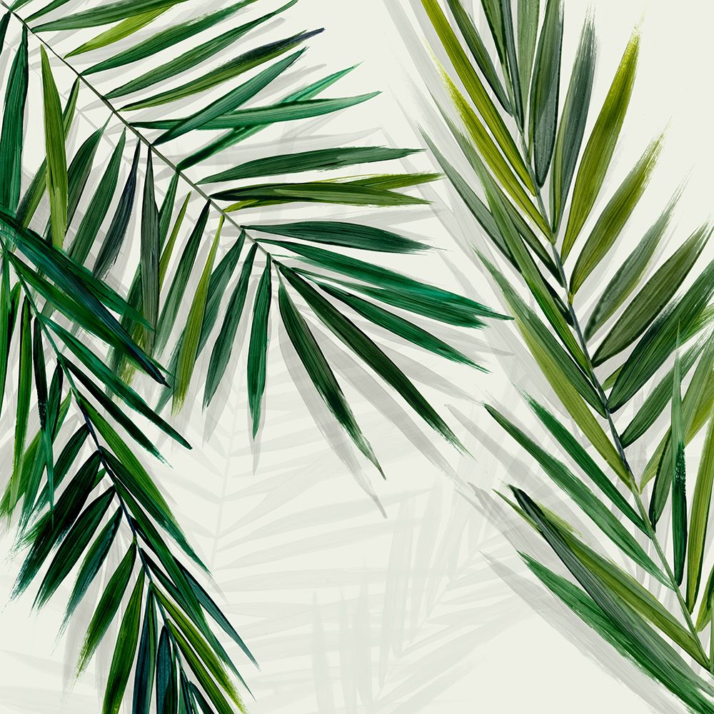 Swaying Green Palms II art print by Hannah Dawson for $57.95 CAD