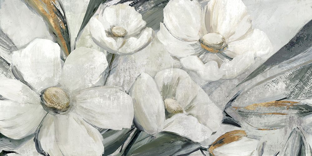 Snowy Blooms art print by Hannah Dawson for $57.95 CAD