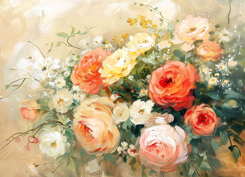 Rose Garden art print by Raymond Powers for $57.95 CAD