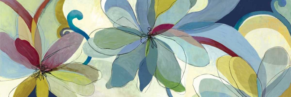 Silk Flowers I art print by Aimee Wilson for $57.95 CAD