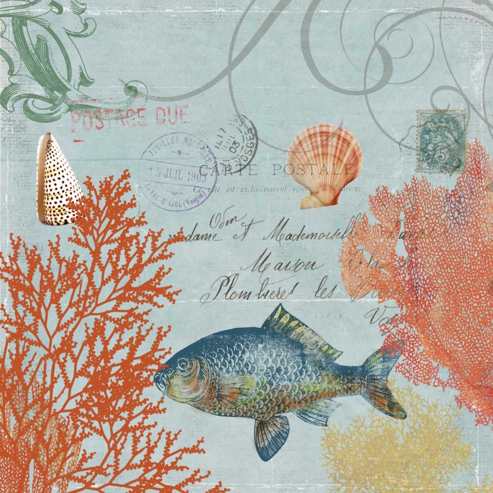 Under the Sea I - Mini art print by Aimee Wilson for $57.95 CAD