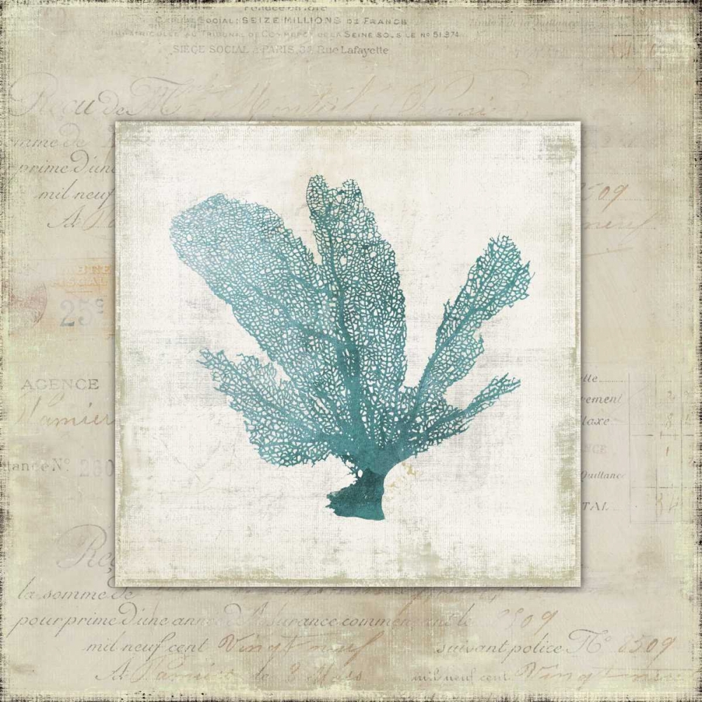 Chambray Coral I art print by Aimee Wilson for $57.95 CAD