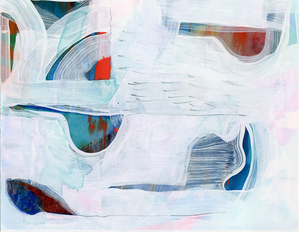 Pink Sea art print by Cartissi for $57.95 CAD