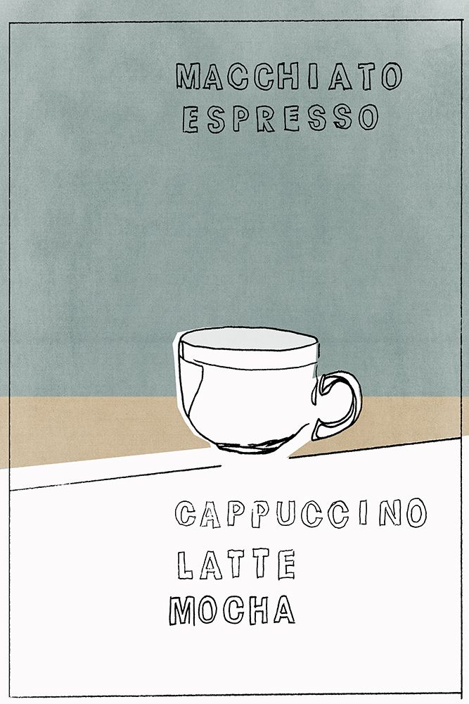 Bistro Cafe I art print by Cartissi for $57.95 CAD