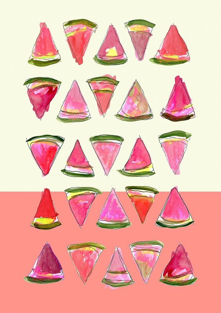 Fruit Contrast Mix I art print by Cartissi for $57.95 CAD