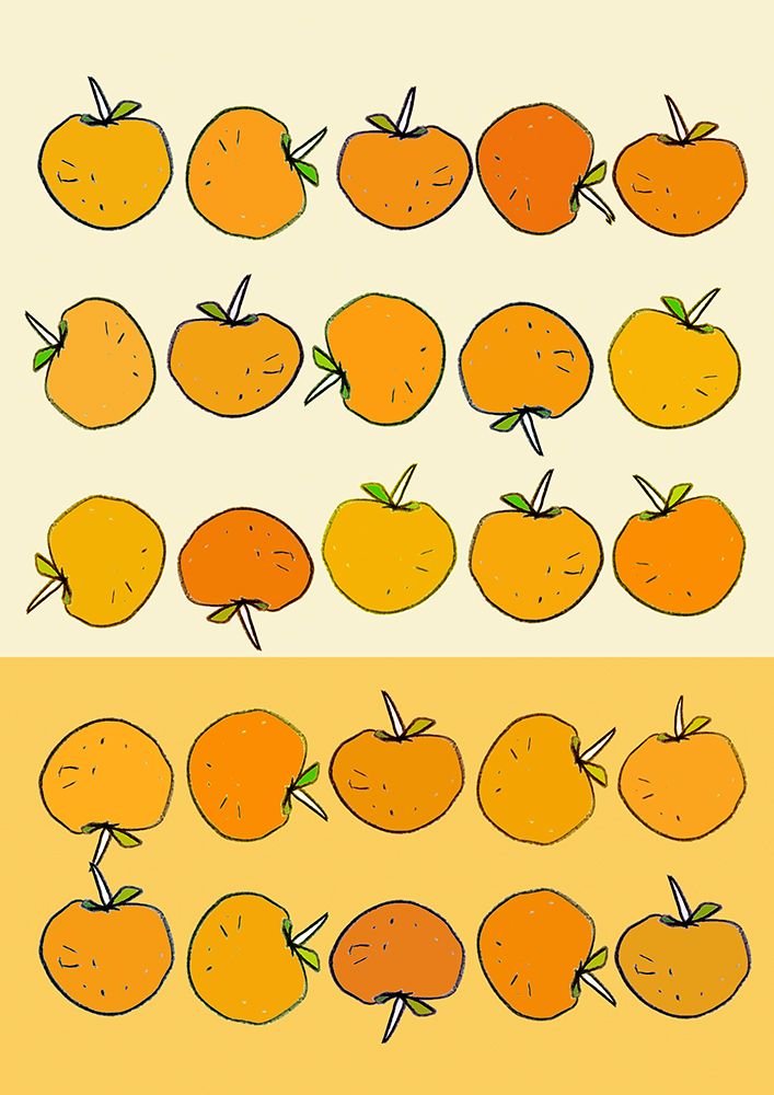 Fruit Contrast Mix III art print by Cartissi for $57.95 CAD