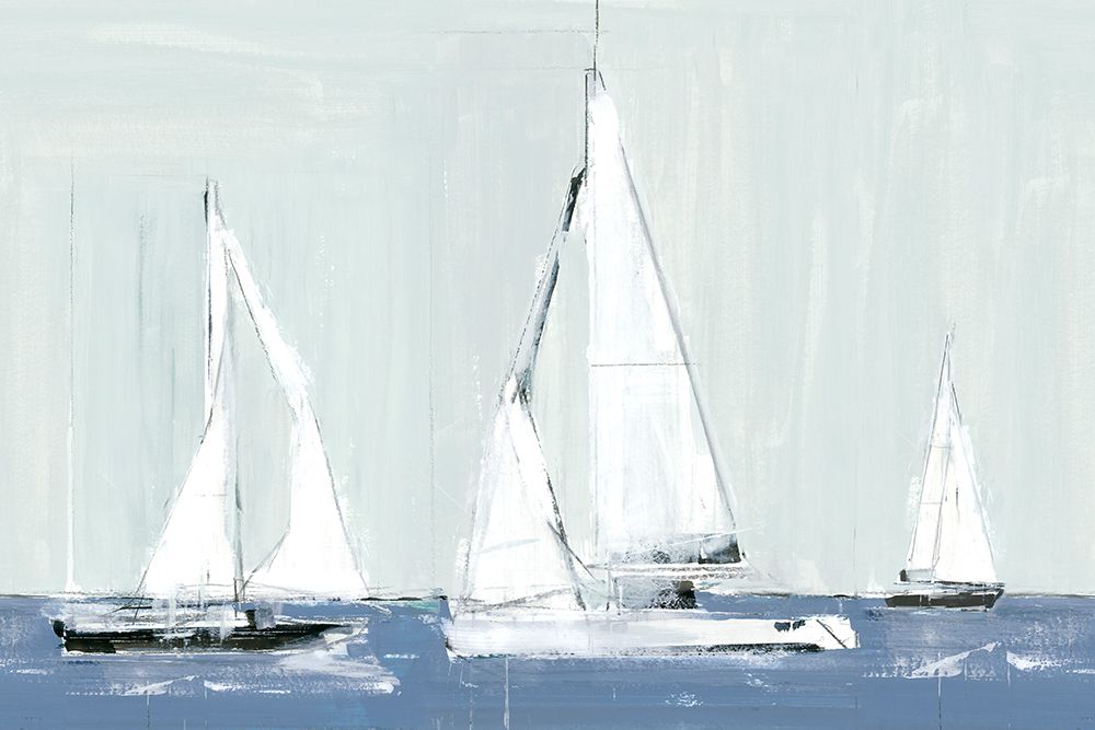 Three Sails art print by Cartissi for $57.95 CAD