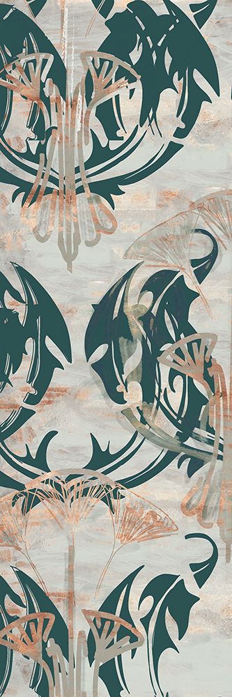 Iris Wallpaper I art print by Cartissi for $57.95 CAD