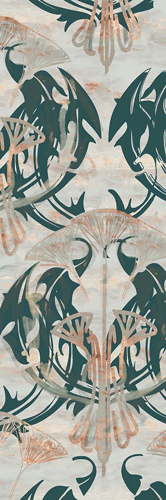 Iris Wallpaper II art print by Cartissi for $57.95 CAD