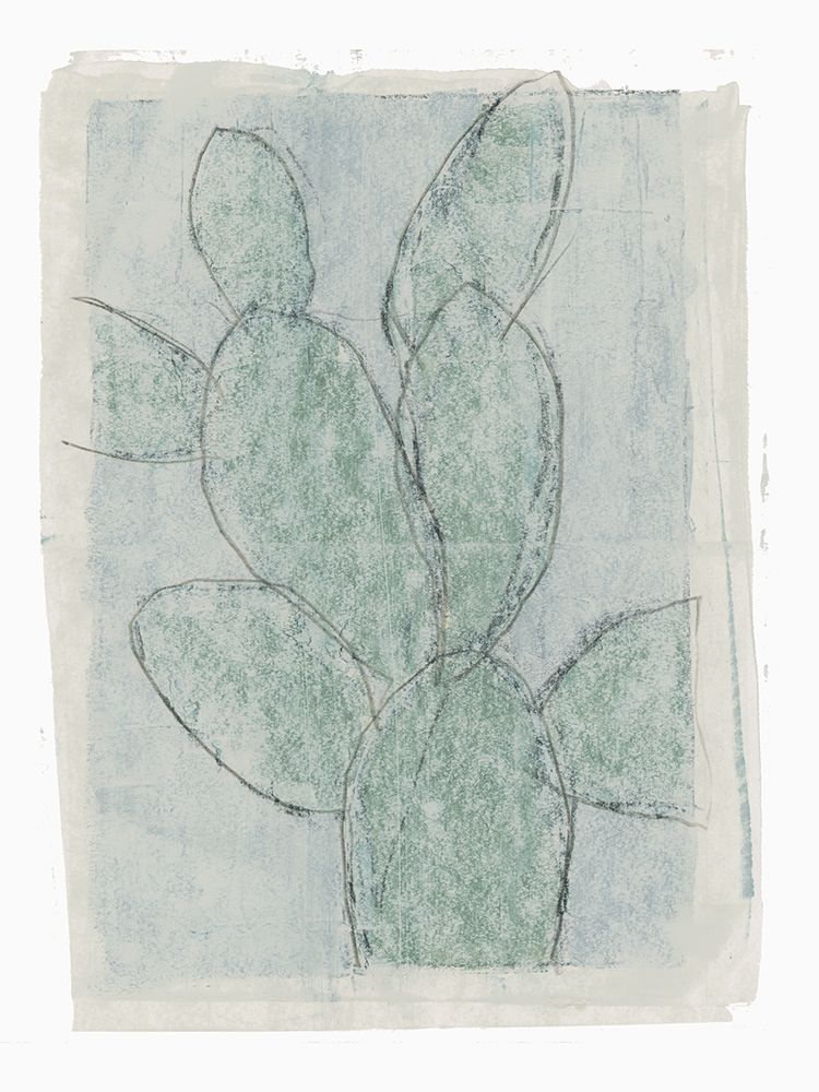 Cactus Sketch I art print by Cartissi for $57.95 CAD