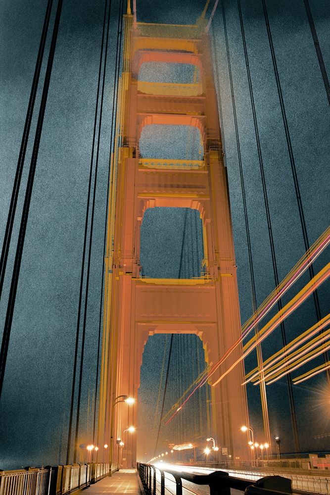 The Golden Gate Bridge I art print by YK Studios for $57.95 CAD