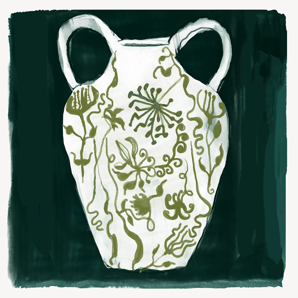 Le Pot en Terre Cuite art print by Cartissi for $57.95 CAD