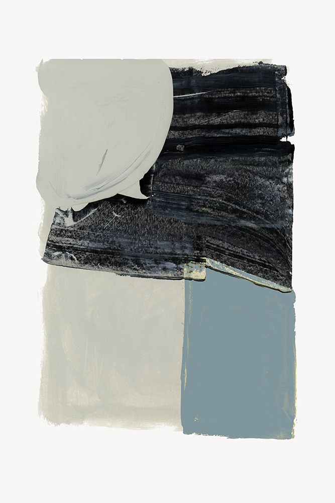 Abstract Muted Shapes I art print by Cartissi for $57.95 CAD