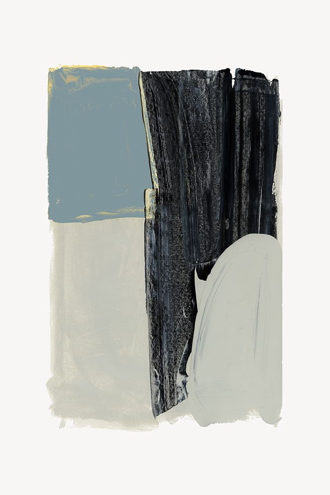 Abstract Muted Shapes II art print by Cartissi for $57.95 CAD