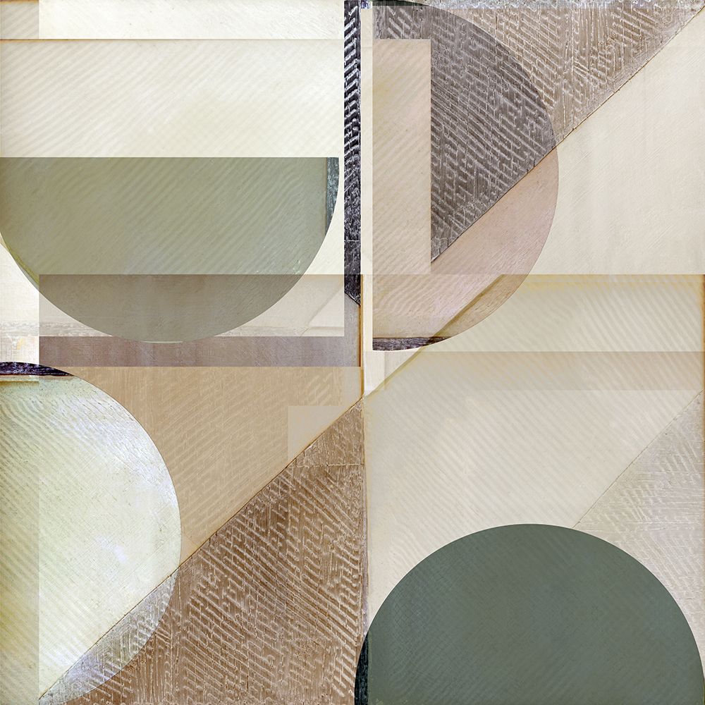 Intersecting Circles I art print by Cartissi for $57.95 CAD