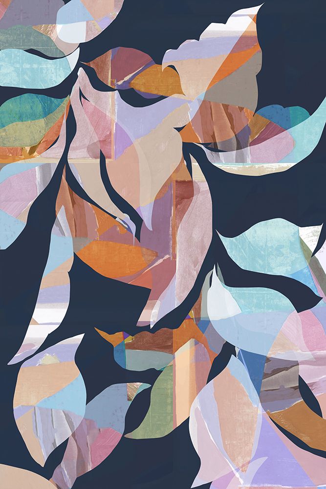 Fragmented Flora art print by Cartissi for $57.95 CAD