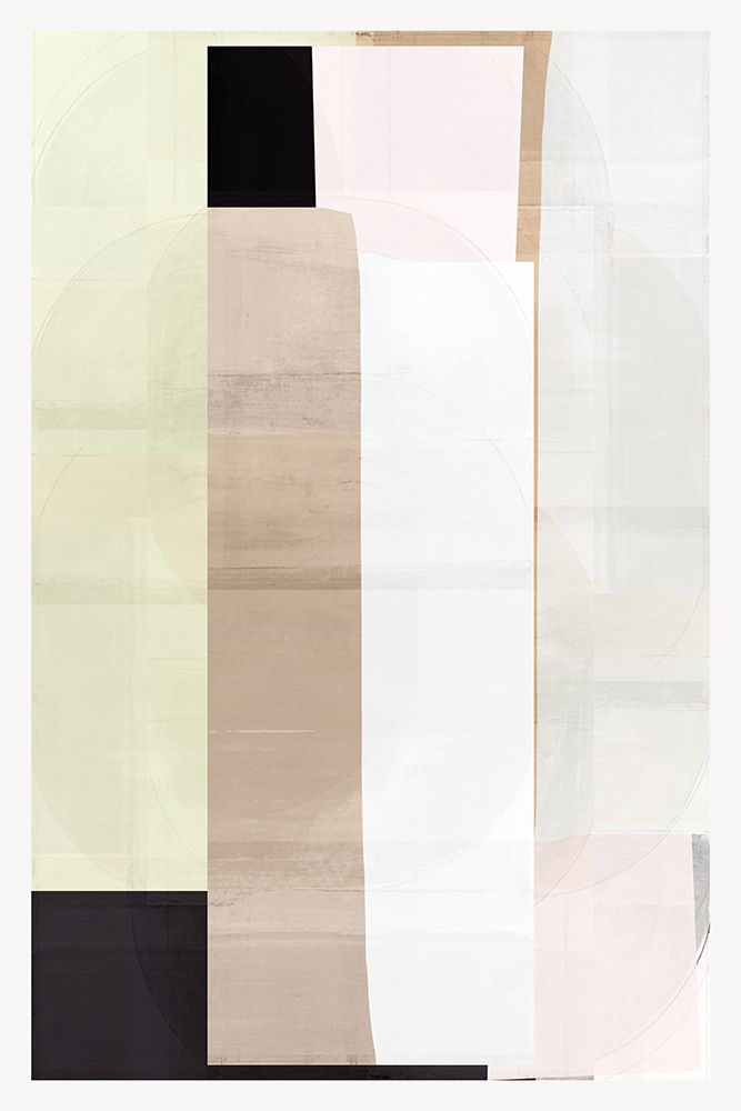 Soft Geometry of Translucent Layers I art print by Cartissi for $57.95 CAD