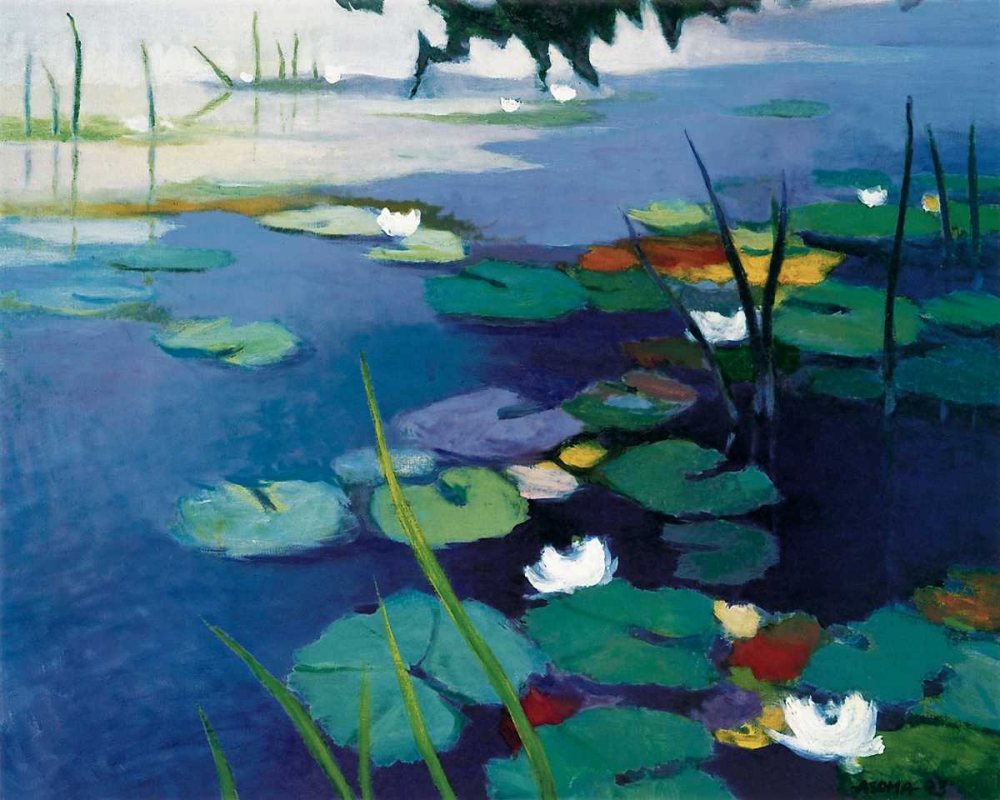 Water Lilies art print by Tadashi Asoma for $57.95 CAD