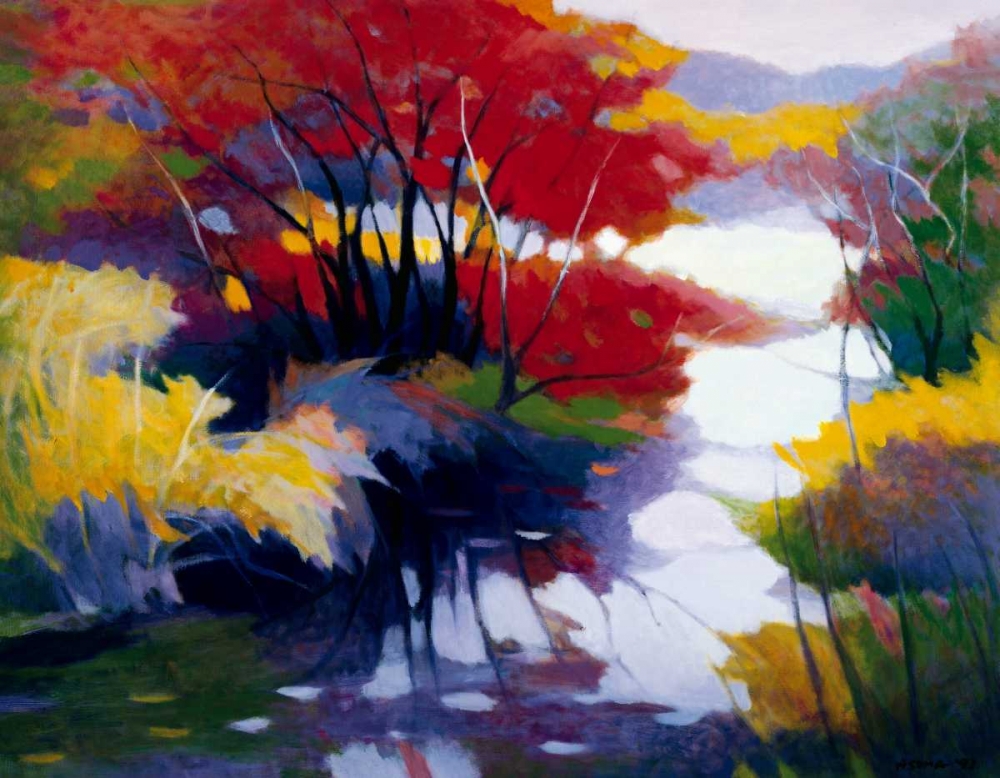 Indian Summer art print by Tadashi Asoma for $57.95 CAD