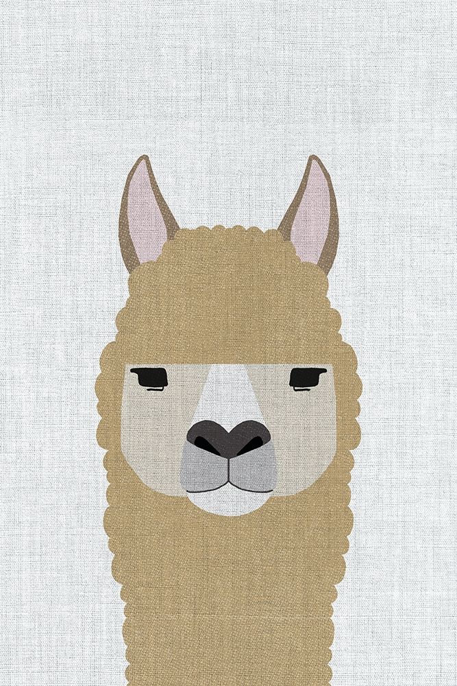 Alpaca art print by Annie Bailey Art for $57.95 CAD